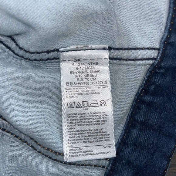 Baby Gap Icon Denim Jacket - Dark Wash - Picture 4 of 4